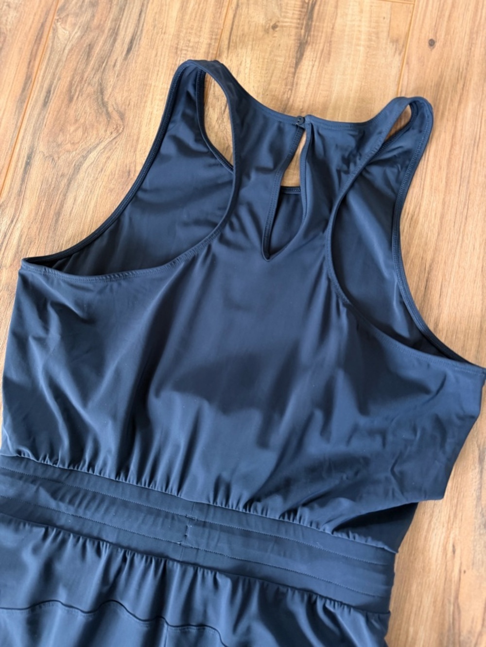 Sweaty Betty Explorer Shorts Romper Navy Athletic Tennis Pickleball Outfit M/8 - Picture 4 of 10